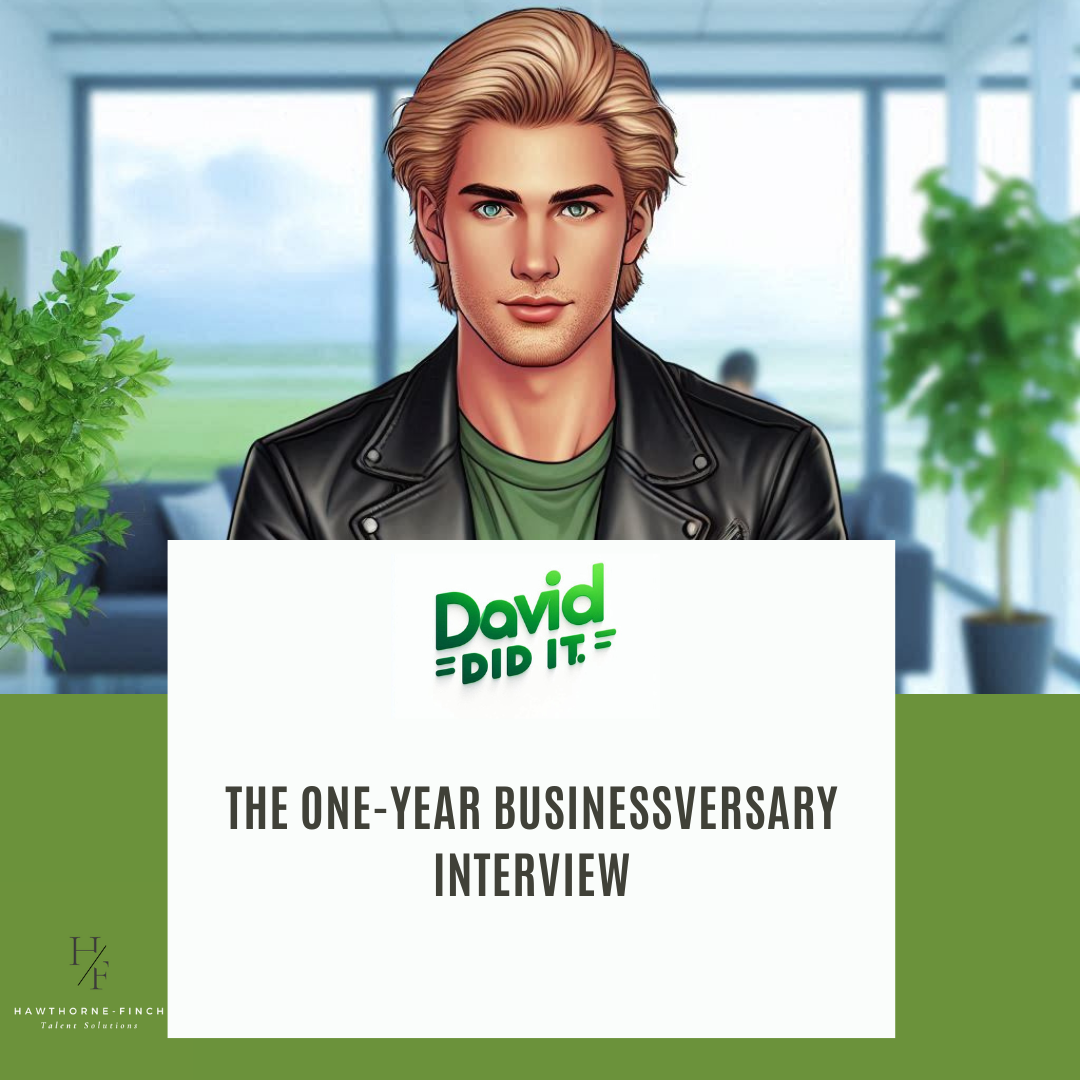 Featured image for David Did It! — The One-Year Businessversary Interview
