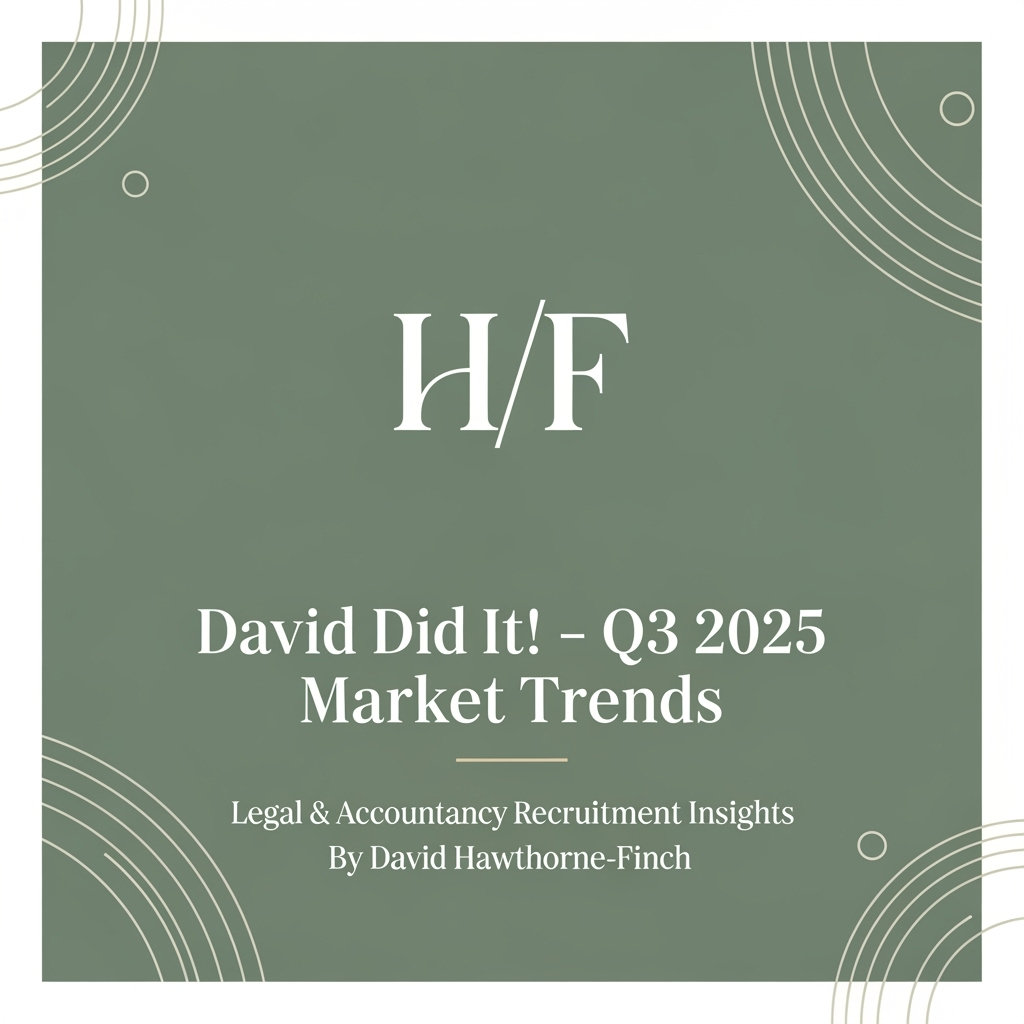 Featured image for David Did It! Market Trends Edition: Navigating the Legal & Accountancy Recruitment Landscape in 2025